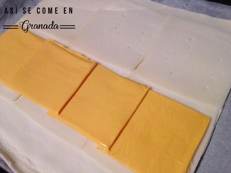 Espiga de queso y pavo Espiga de queso y pavo