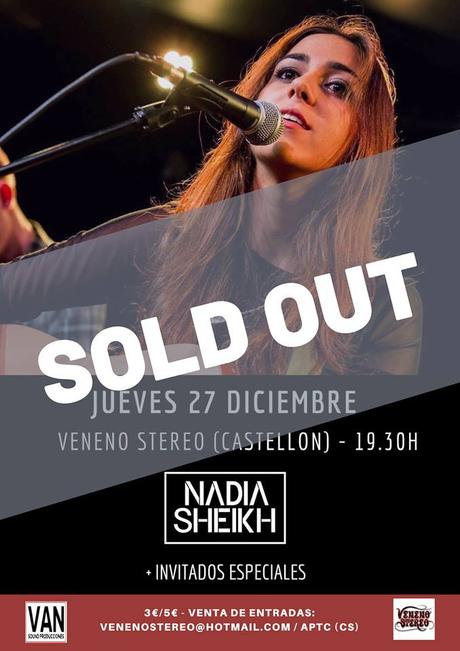 Concierto de Nadia Sheikh en Veneno Stereo