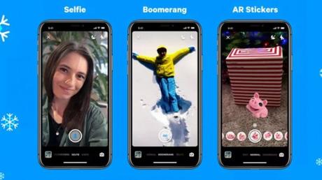 Facebook Messenger suma stickers con realidad aumentada y otras funciones de cámara
