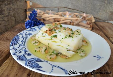 Bacalao con gambas