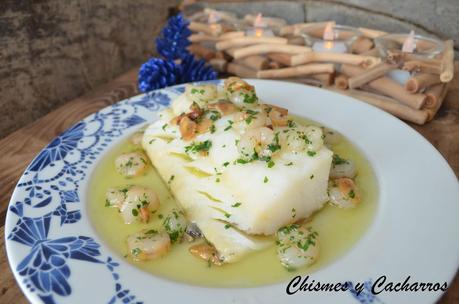 Bacalao con gambas