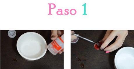 Cómo hacer sombras con glitter