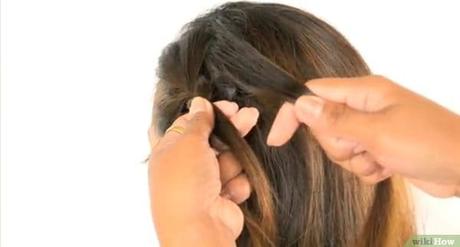 Trenza francesa cascada