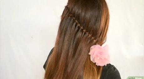 Trenza francesa cascada