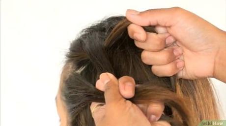 Trenza francesa cascada