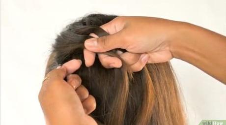 Trenza francesa cascada