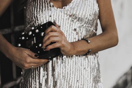 PARTY OUTFIT: NEW YEAR EVE-SILVER DRES