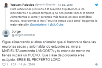 El joven comunista Yusuam Palacios critica fuertemente la Navidad en las redes El joven comunista Yusuam Palacios critica fuertemente la Navidad en las redes