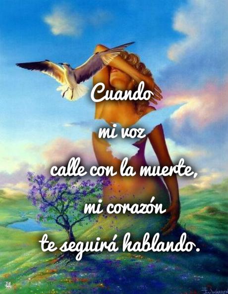  Cuando mi voz calle con la muerte, mi corazón te seguirá hablando.   Rabindranath Tagore (1861-1941), fue un poeta filósofo bengalí del movimiento Brahmo Samaj (posteriormente convertido al hinduismo), artista, dramaturgo, músico, novelista y autor de canciones que fue premiado con el Premio Nobel de Literatura en 1913, convirtiéndose así en el primer no europeo en obtener este reconocimiento. No te pierdas estas hermosas frases de Rabindranath Tagore que he seleccionado para ti.