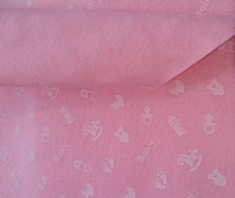 Marianne Hobby Feltro Da 1mm Bicolore Fantasia Baby Rosa 250179 36 Feltro Rosa