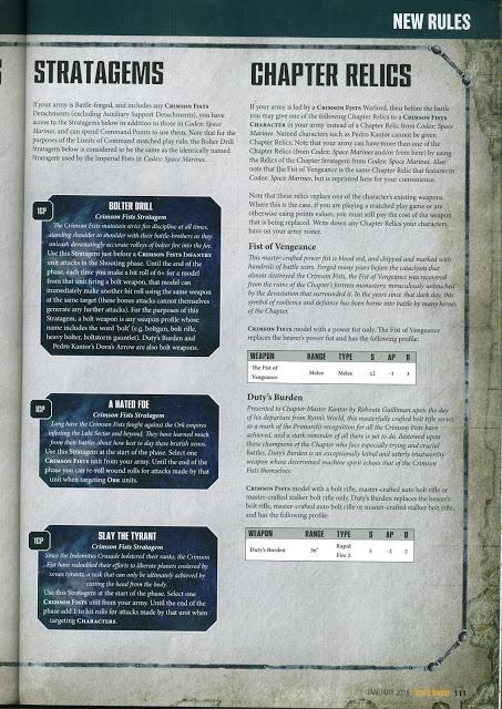 Filtradas reglas de los Puños Carmesíes y Kroot (Index Astartes y Kill Team) Filtradas reglas de los Puños Carmesíes y Kroot (Index Astartes y Kill Team)