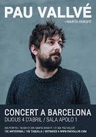 Pau Vallvé y Marta Knight en Sala Apolo