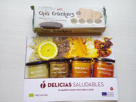 Chia crackers 62 grs
