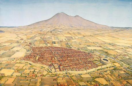 Mons Vesuvius, la destrucción de Pompeya, Herculano, Estabia y Oplontis durante la antigua Roma