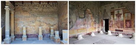 Oecus, exedra, diaeta, salones de recepción en la domus romana