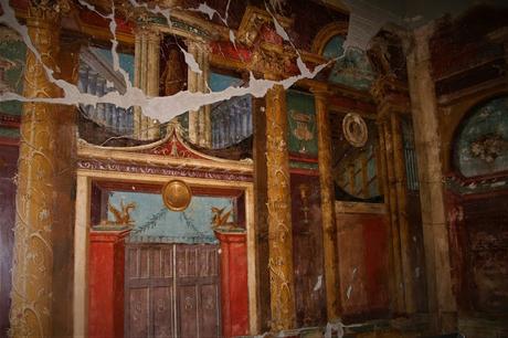 Oecus, exedra, diaeta, salones de recepción en la domus romana