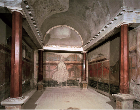 Oecus, exedra, diaeta, salones de recepción en la domus romana
