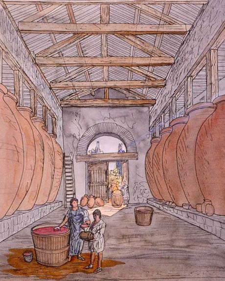 Negotium vinarium, transporte y comercio de vino en la antigua Roma