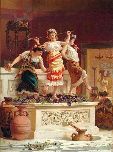 Vinalia, vendimia y fiestas del vino en la antigua Roma