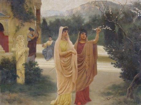 Viridarium, jardín y peristilo en la domus de la antigua Roma