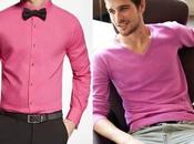 Cómo vestir color rosa hombre