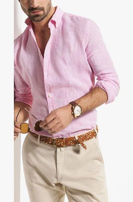 Outfit pantalon beige hombre casual hot sale