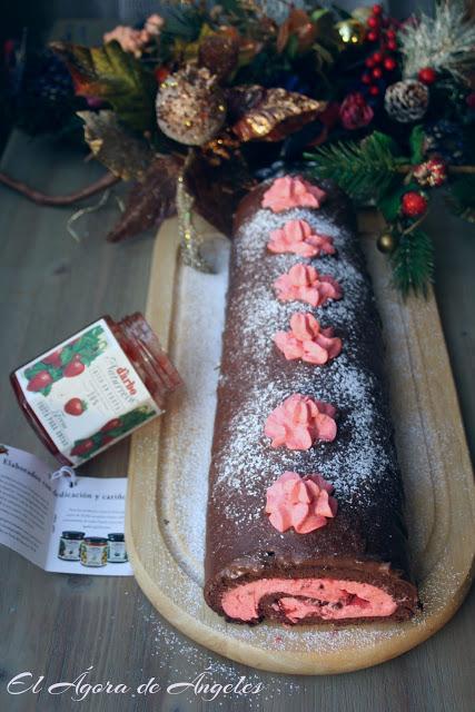 Brazo de gitano de chocolate El Ágora de Ángeles Brazo de gitano de chocolate