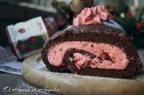 Brazo de gitano de chocolate El Ágora de Ángeles Brazo de gitano de chocolate