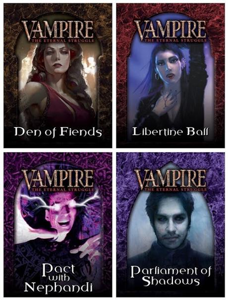 Nuevos pre-construidos para VtES, de Black Chantry Productions Nuevos pre-construidos para VtES, de Black Chantry Productions