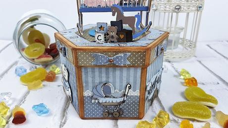 Cajita alterada de bebé con Laserowe Love