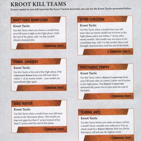 Mercenarios Kroot para Kill Team: perfiles, reglas y demás filtrados