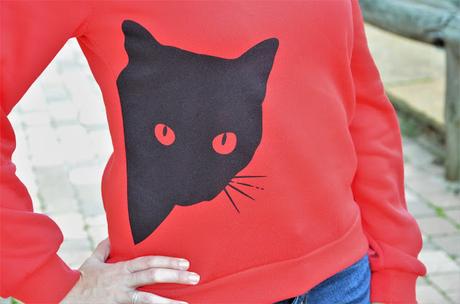 Sudadera gato