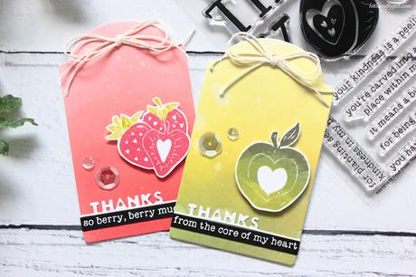 Fruity Thank You Tags