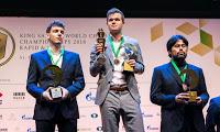 Magnus Carlsen gana el campeonato mundial relámpago 2018