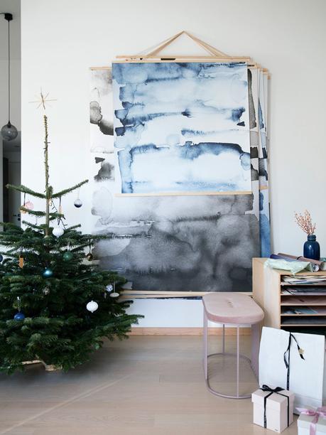 HOME TOUR: la NO tradicional navidad de un piso nórdico
