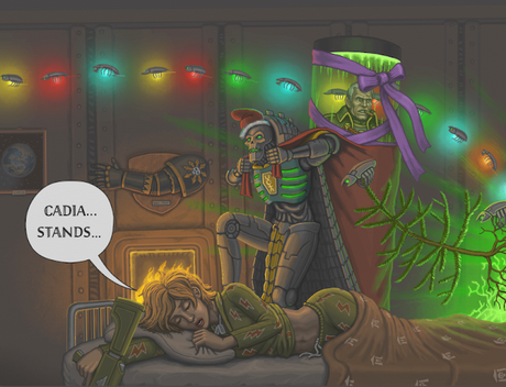 Trazyn os desea feliz Navidad y prospero año