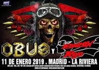 Concierto de Obus y Barón Rojo en La Riviera