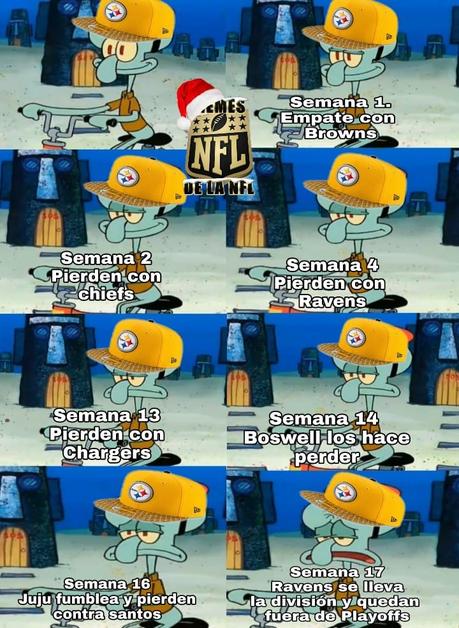 Los mejores memes NFL de la semana 17 – Temporada 2018