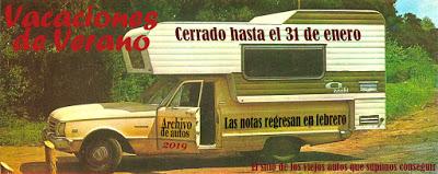 Vacaciones de verano 2019 de Archivo de autos