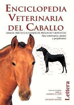 Portada de Enciclopedia veterinaria del caballo