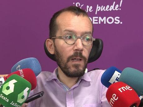 Echenique dice que el discurso del Rey “no es creíble” porque la monarquía es “machista y corrupta”