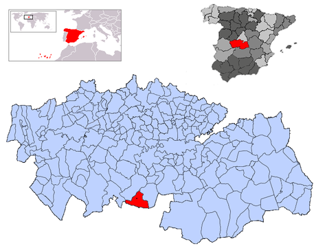 Resultado de imagen de San Pablo de Los Montes mapa