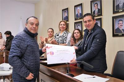 RECIBE SAN MATEO ATENCO EL RECONOCIMIENTO “AVANCE DE LA TRANSFORMACIÓN” POR EL INAFED