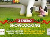 Taller queso ‘showcooking’ mercado navideño Pérez Colino Ponferrada