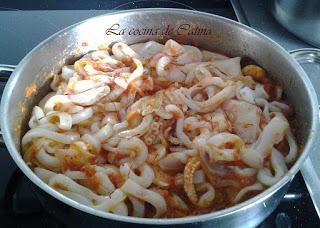 Calamares a la marinera