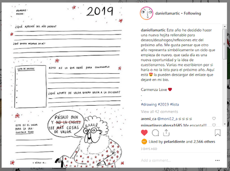 Hoja de deseos, reflexiones... de Daniella Martí