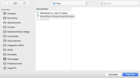 De Word a Scrivener: la guía completa De Word a Scrivener: la guía completa