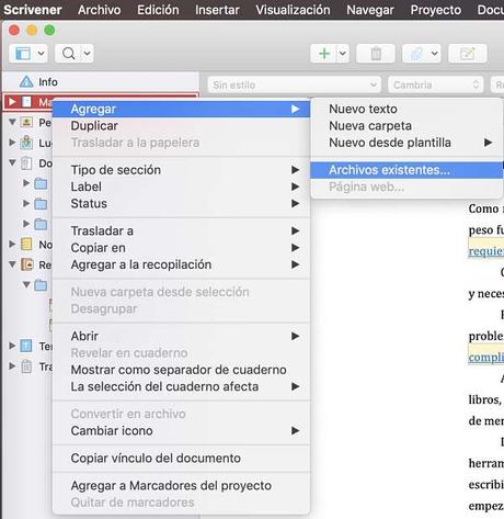 De Word a Scrivener: la guía completa De Word a Scrivener: la guía completa