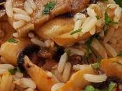 Arroz champiñones