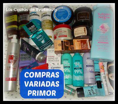 Compras variadas en Primor Compras variadas en Primor
